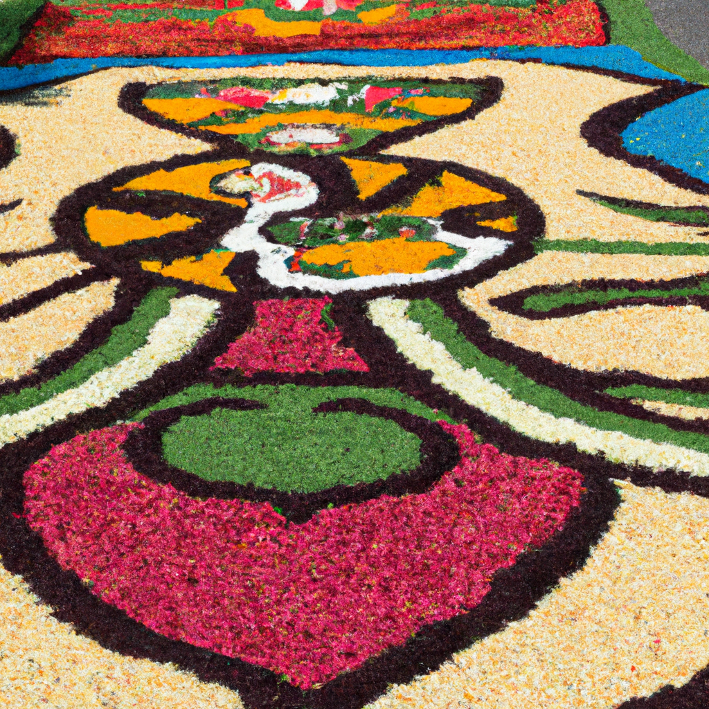 La Sagra dell'Infiorata a Genzano di Roma