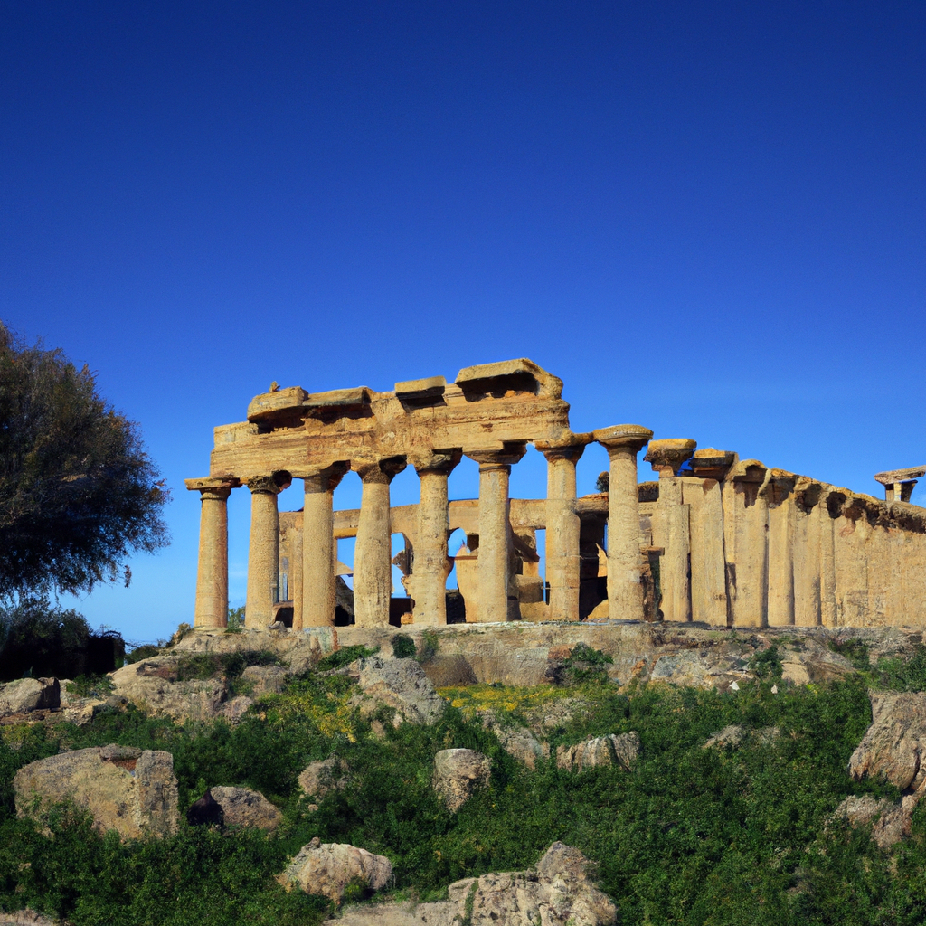 Il parco archeologico di selinunte